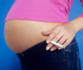 pregnant-smoking