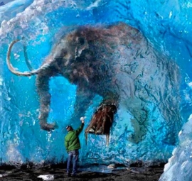 frozen elephant