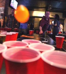 beer pong