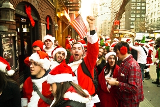 drunk santas