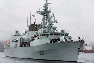 canadian warship