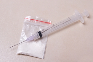 heroin packet