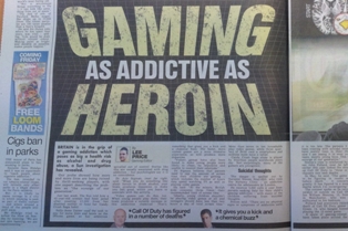 the sun video games heroin