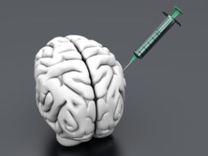 brain needle concept