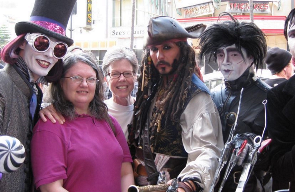 Audrey and "Sheryl in Hollywood