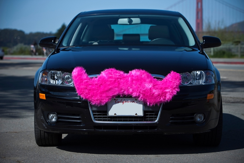 lyft mustache