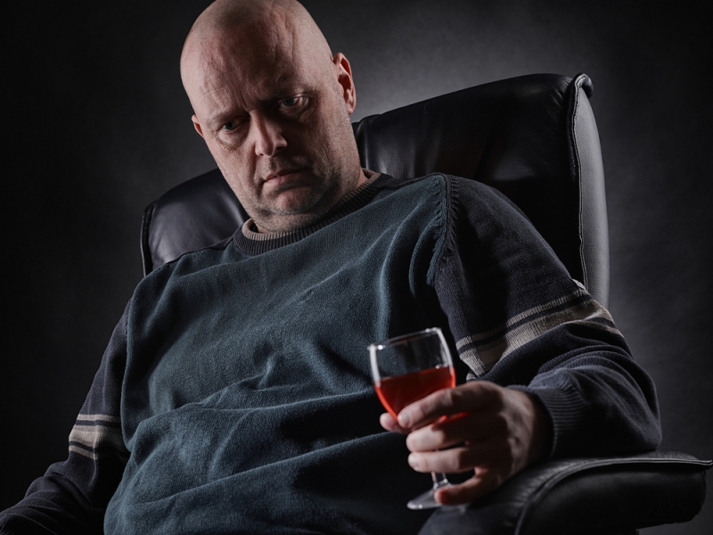 middle age alcoholc