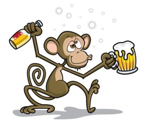 drunk monkey