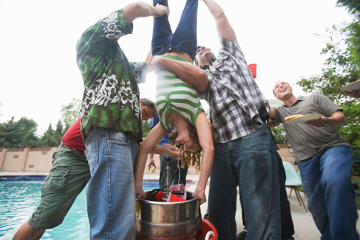keg stand