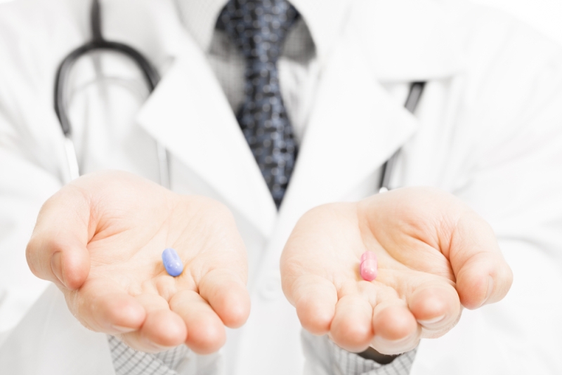 doctor blue pill red pill