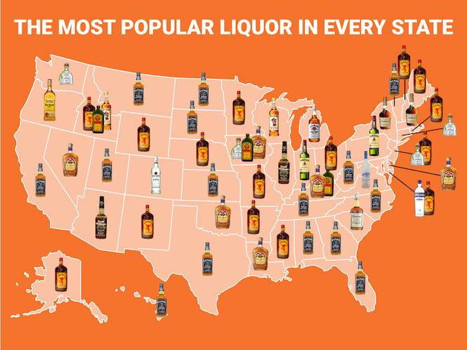 The Most Popular Alcoholic Drinks in Every State