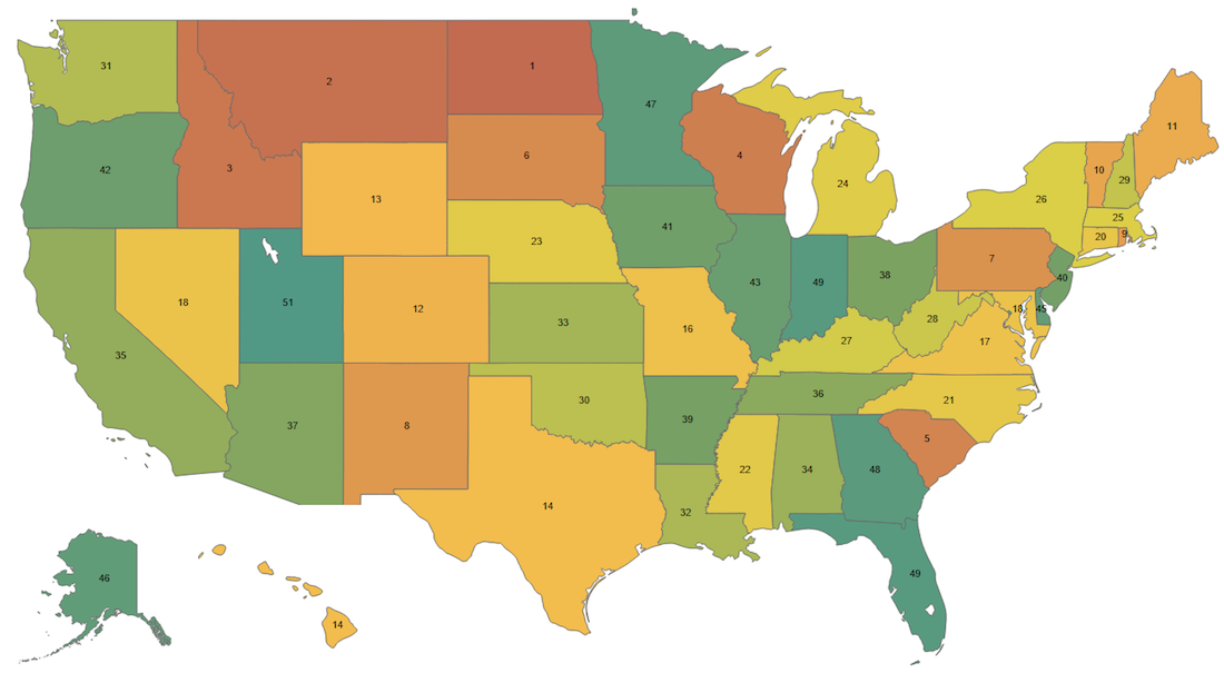 The 10 Worst US States for Drunk Driving