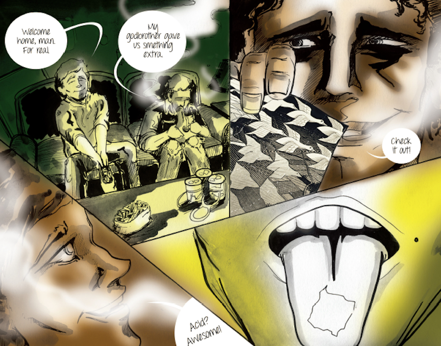 Fix Contributor Seth Ferranti’s New Comic Recounts His Fall From Acid Kingpin To Federal Convict