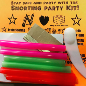 Harm Reduction Advocates Distribute 'Snort Kits' To Cocaine Users in Seattle