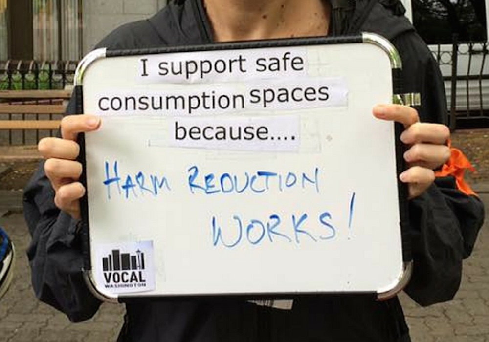 Seattle Healthcare Workers Stage 'Die-In' at City Hall to Advocate Supervised Drug-Use Sites