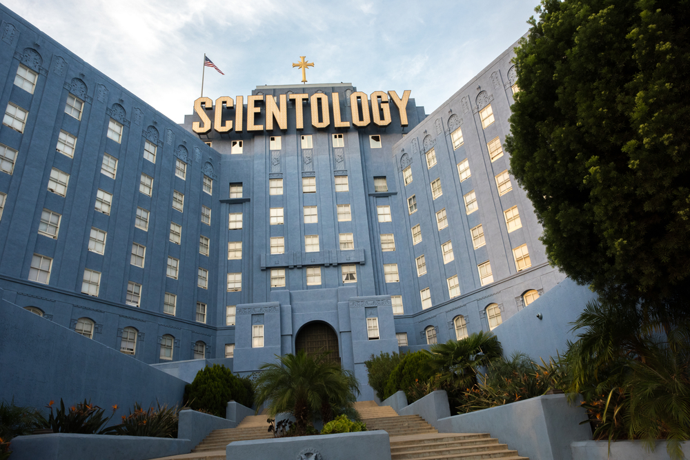 Scientology building in Los Angeles