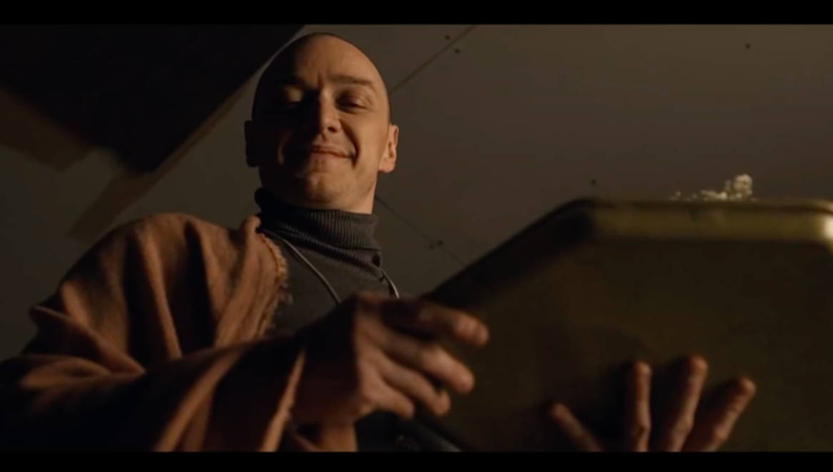 A still from the movie "Split"