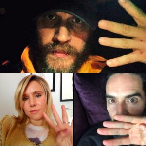 Tom Hardy, Kristen Bell and Russell Brand selfies for the Minds Matter campaign