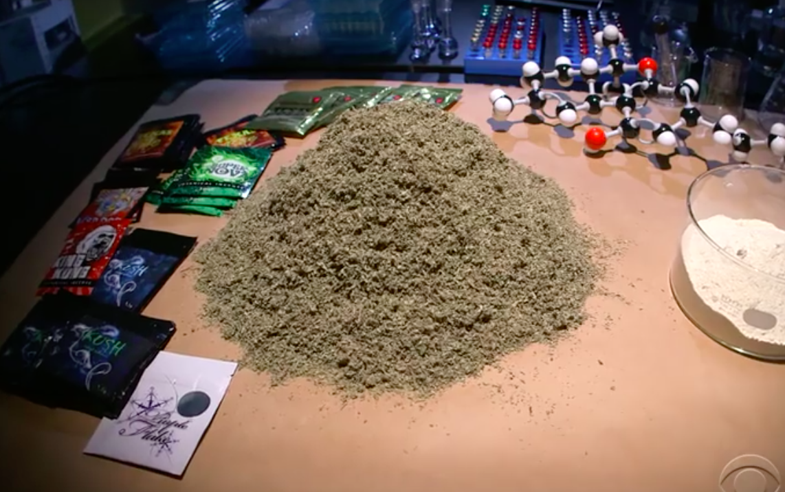 A synthetic marijuana bust from New York in 2016.