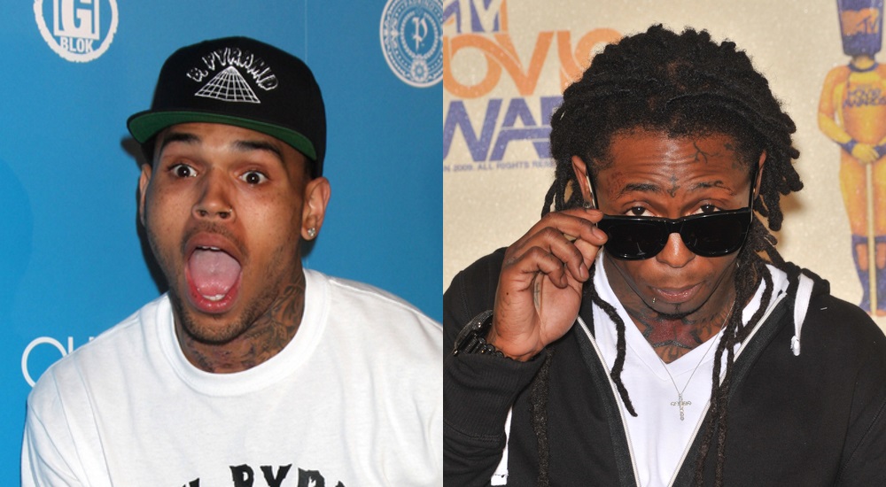 Chris Brown and Lil Wayne are in for a surprise.