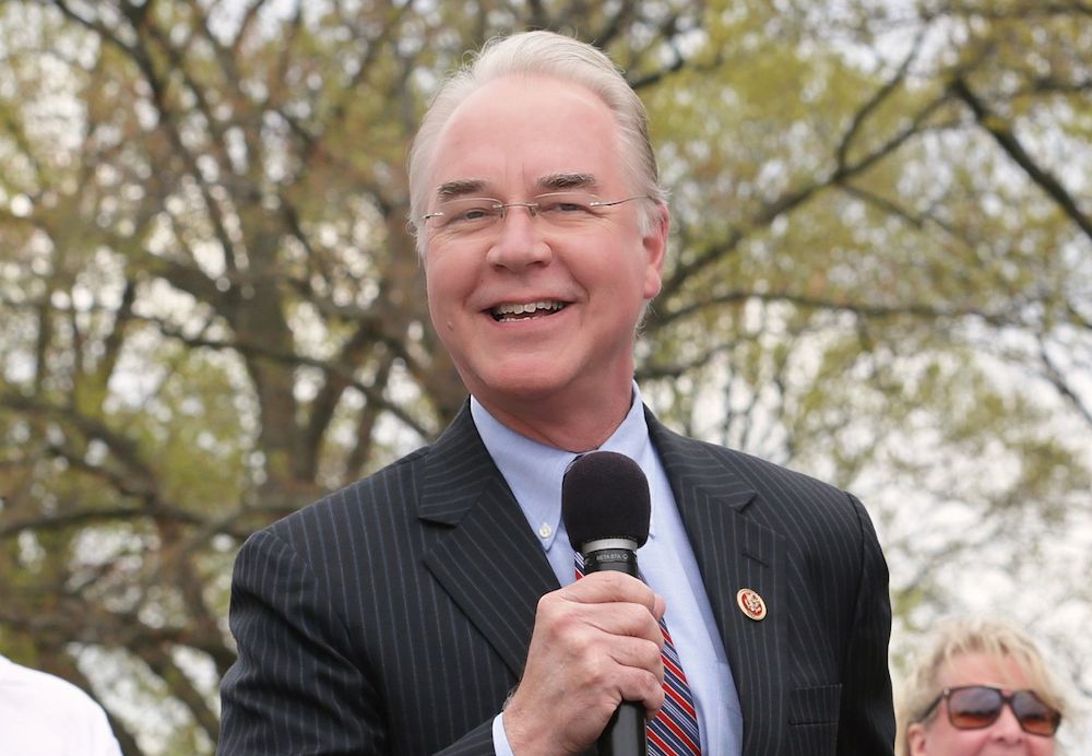 Health and Human Services (HHS) Secretary Tom Price
