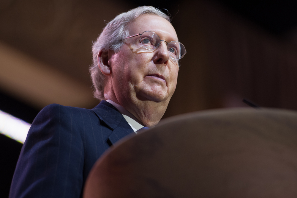 Senate Majority Leader Mitch McConnell (R)