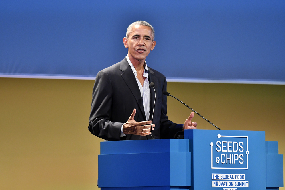 Former president Barack Obama