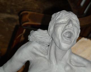 Untitled sculpture by Trish Shelor White