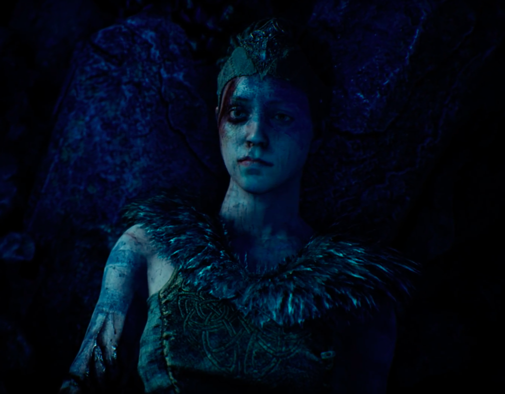 Senua, Hellblade's main character