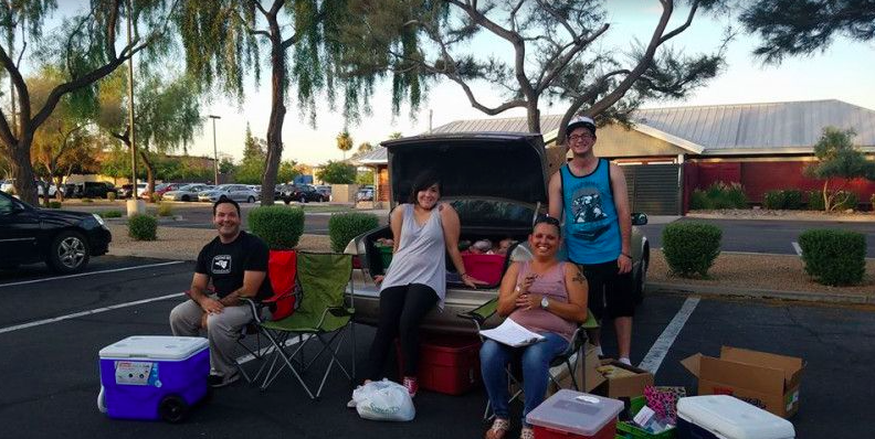 Shot in the Dark volunteers