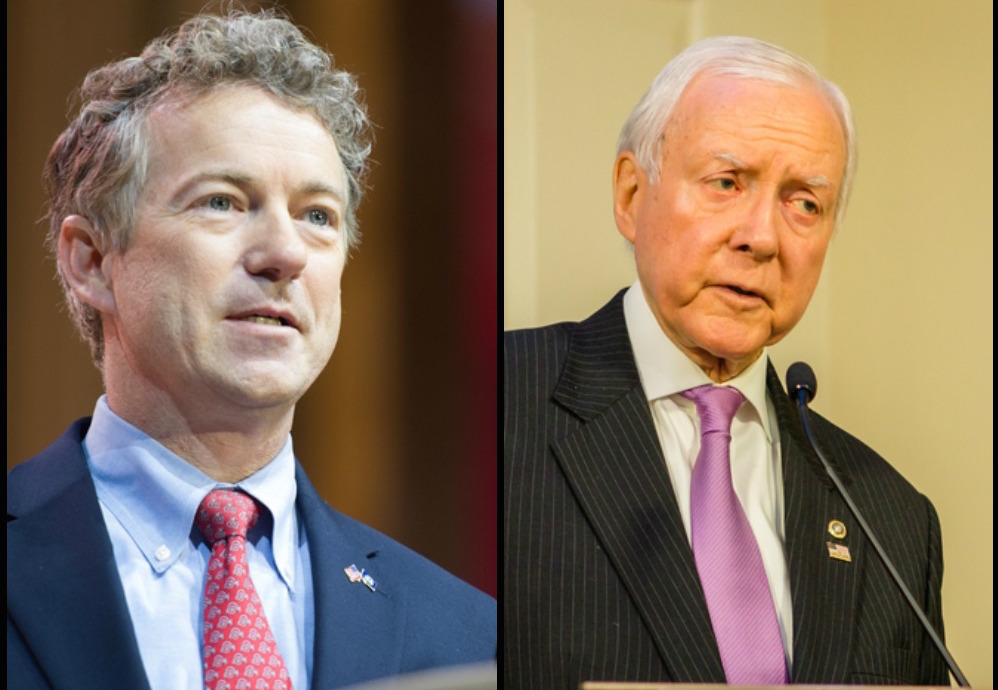 Rand Paul and Orrin Hatch