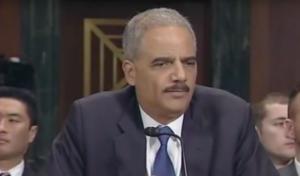 Former Attorney General Eric Holder
