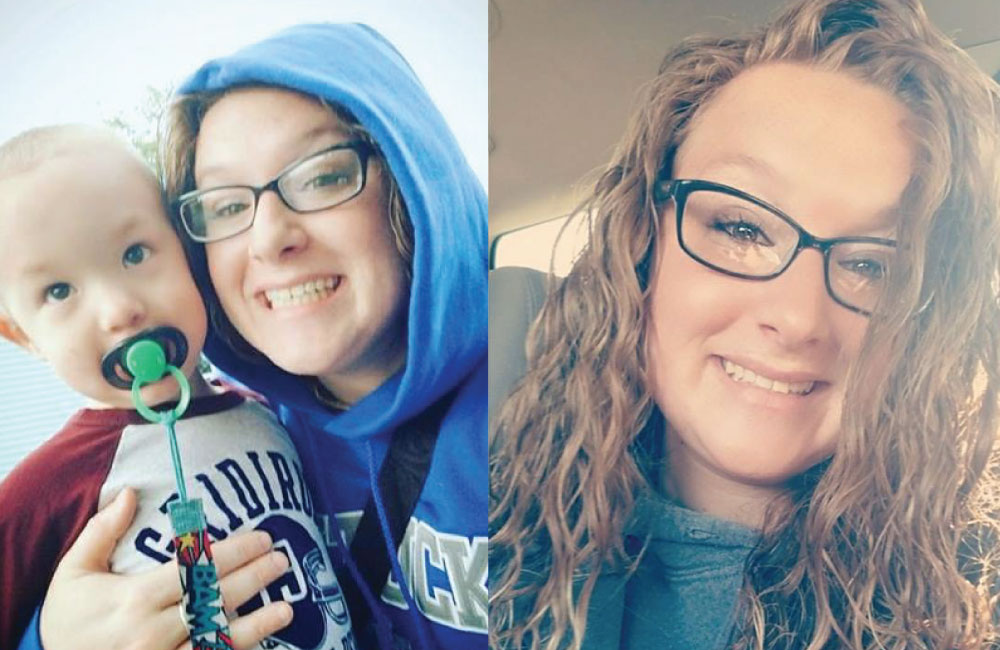 erika hurt and her son