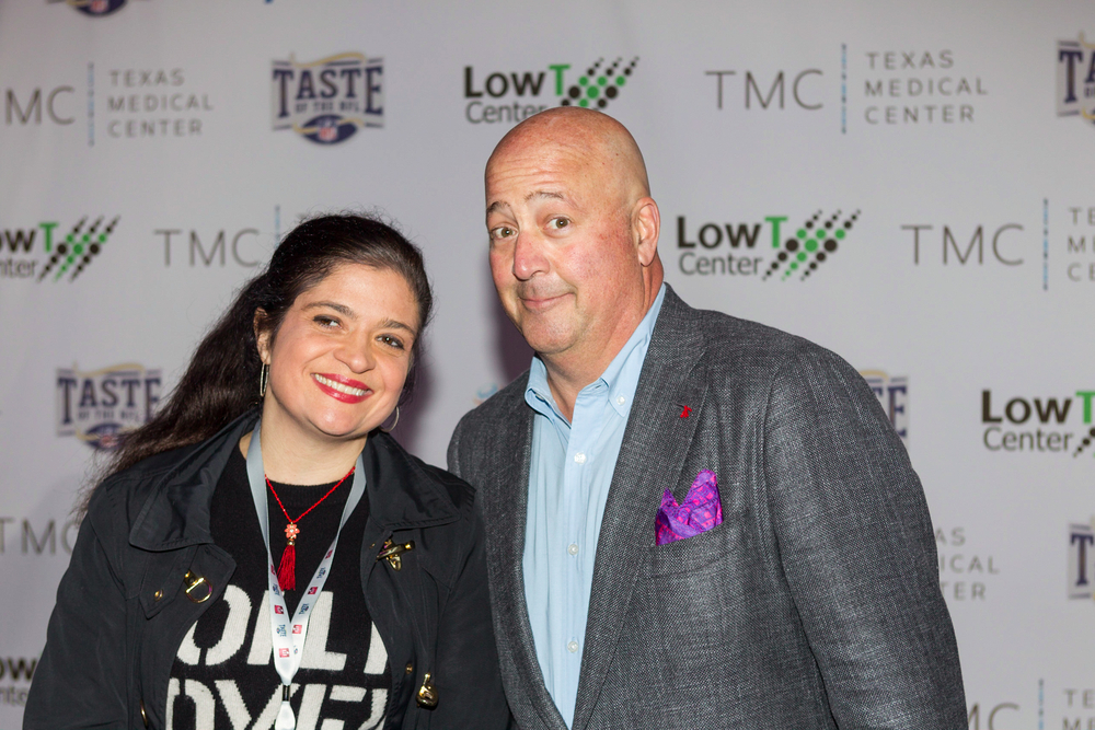 Andrew Zimmern and Alex Guarnaschelli