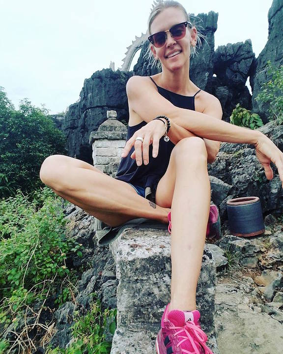 Elizabeth Rosselle in Ninh Binh, Vietnam