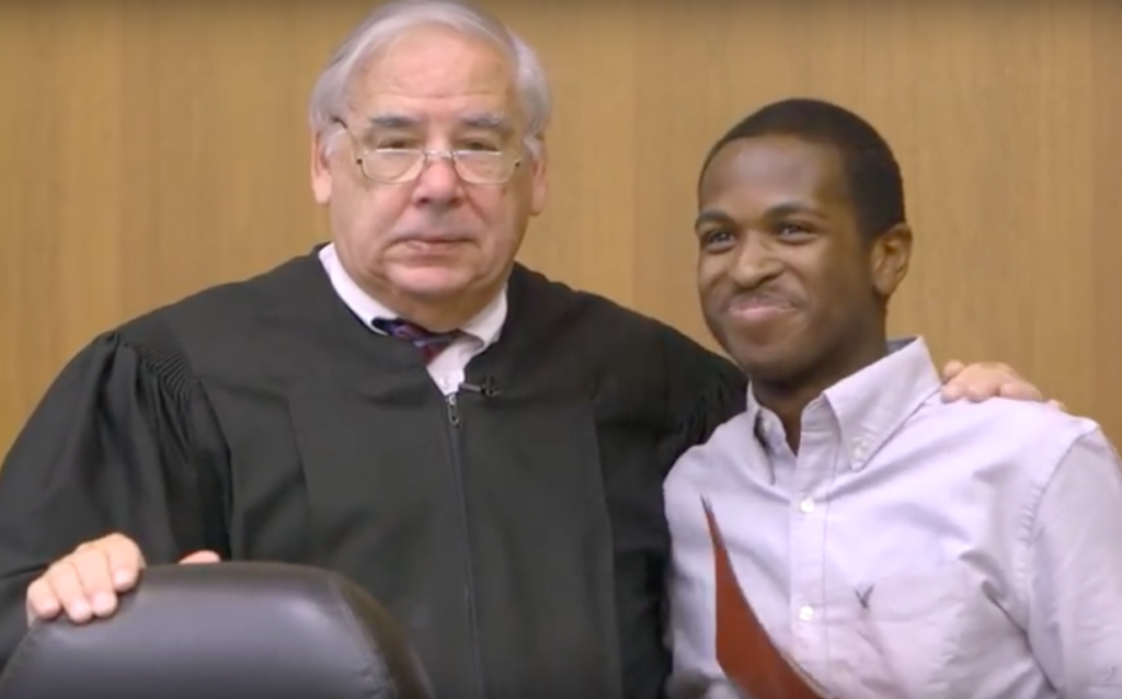 Tele graduating from drug court