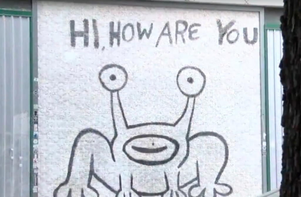 Daniel Johnston's famous art piece