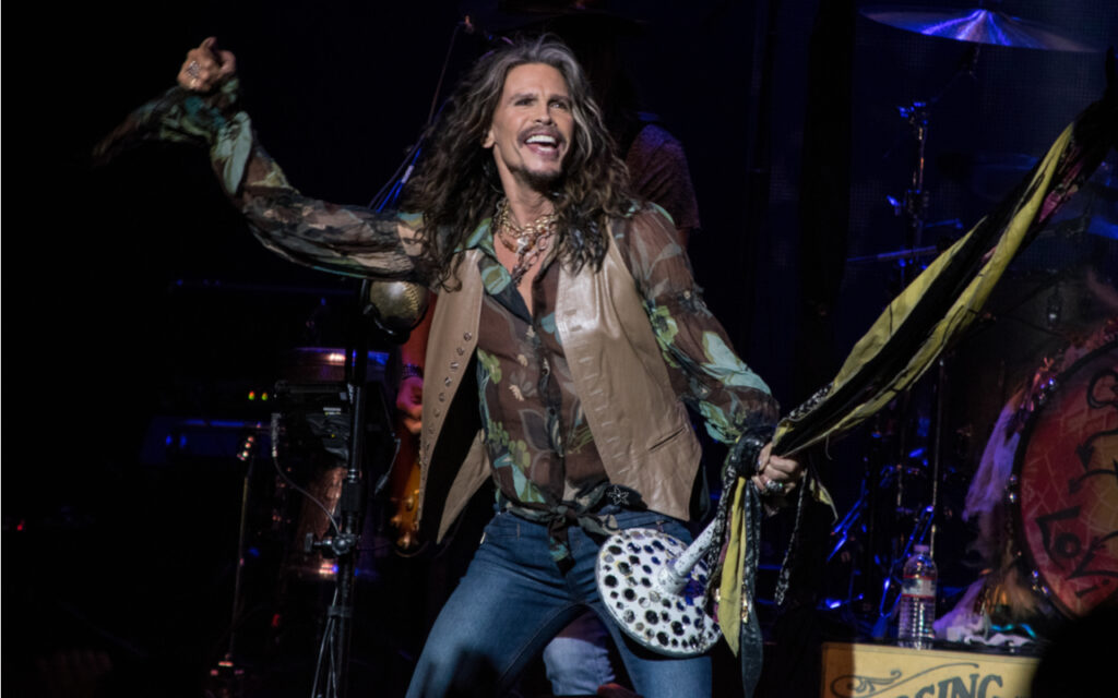 Steven Tyler in concert at The Masonic in San Francisco, CA