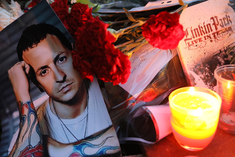 Chester Bennington memorial