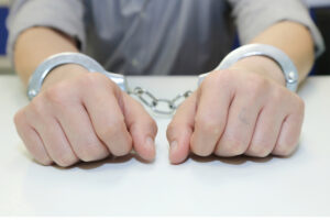 Man in handcuffs
