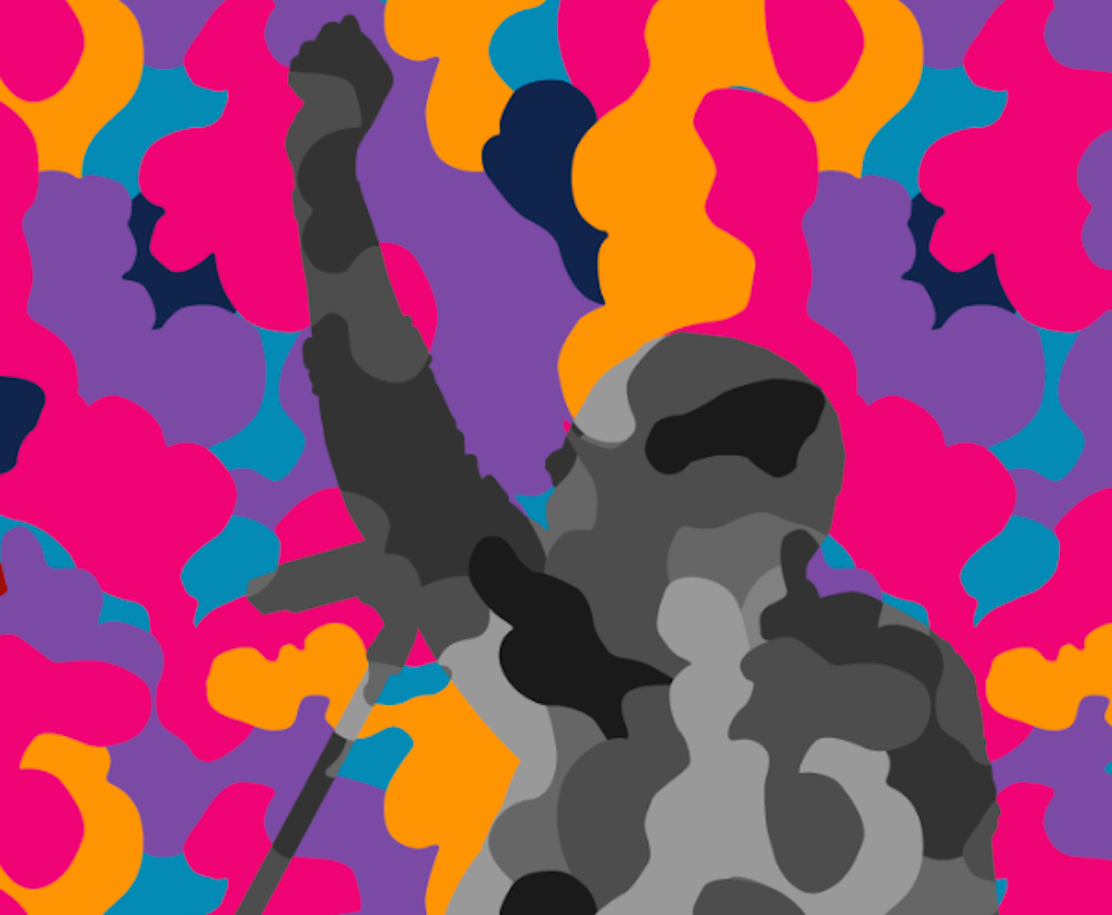 camouflage illustration