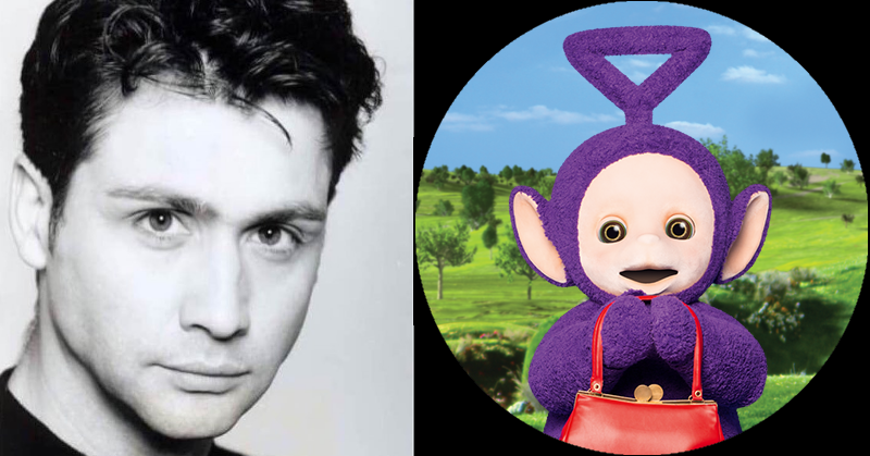 Simon Shelton Barnes, dancer and choreographer, played Tinky Winky on the Teletubbies.