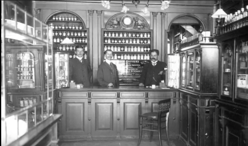 pharmacy from the 1800s