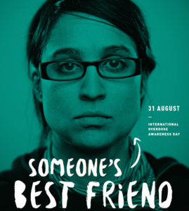 image from international overdose awareness campaign