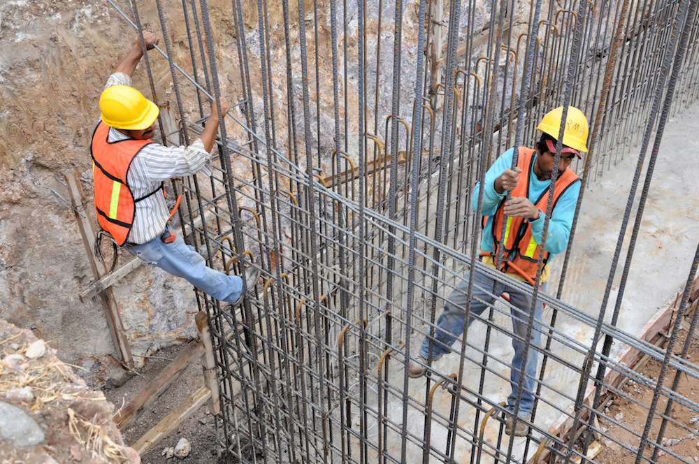 a pair of construction workers
