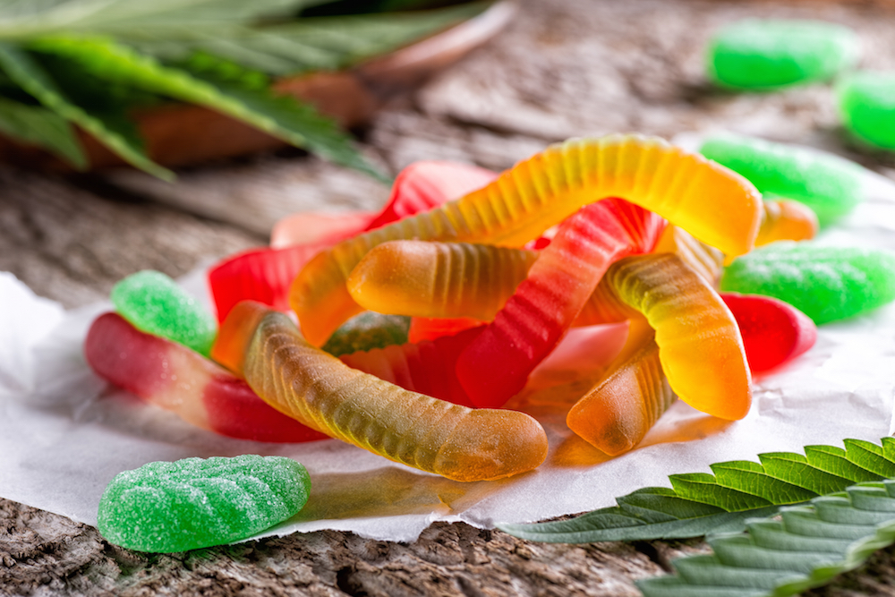 cannabis-infused gummies