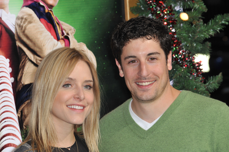 Jason Biggs & date at the Los Angeles premiere of A Very Harold & Kumar 3D Christmas at Grauman's Chinese Theatre, Hollywood. November 2, 2011 Los Angeles, CA Picture: Paul Smith / Featureflash