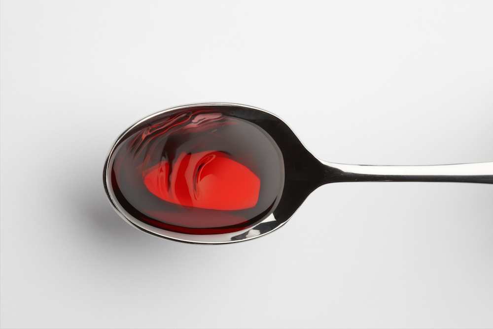spoonful of cough syrup