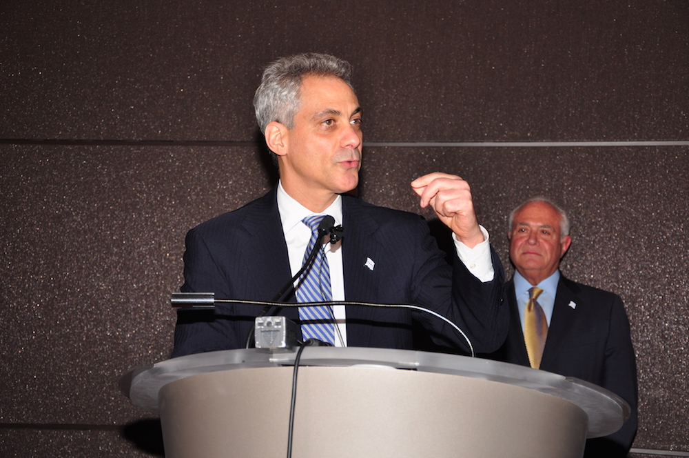Mayor Rahm Emanuel wants to earmark funds from legal marijuana to fund pension programs.