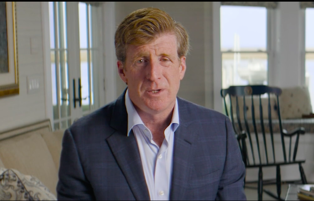 Patrick Kennedy discussing the decline in US life expectancy because of suicide and addiction